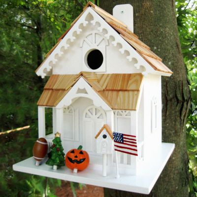 Home Bazaar Season's Tweetings Bird House