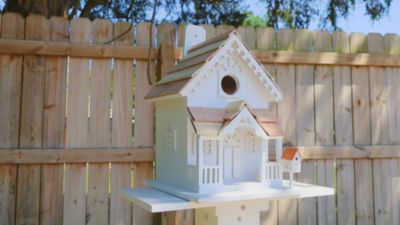 Image showing  Season's Tweetings Bird House