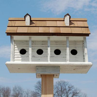 Image showing  Amish Made Martinsburg Purple Martin Manor