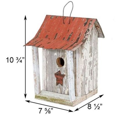 Image showing  Amish Made Beavertown Bird Shack Bird House
