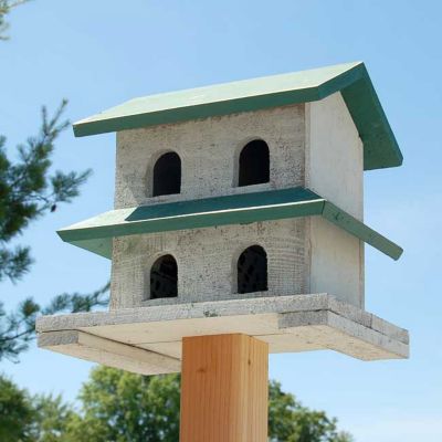 Image showing  Amish Made Hanover Purple Martin House, 4-Room, 16 in. x 12 in. x 15.25 in.