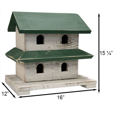 Image showing  Amish Made Hanover Purple Martin House, 4-Room, 16 in. x 12 in. x 15.25 in.