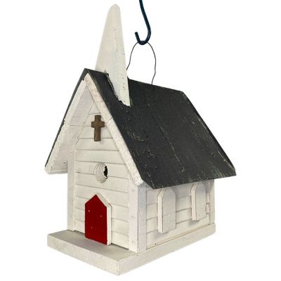 Image showing  Amish Made Cameron Country Church Bird House