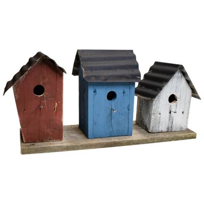 Bird in Hand Amish Made Patriotic Union Trio Bird House