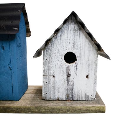 Image showing  Amish Made Patriotic Union Trio Bird House