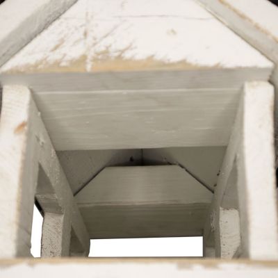 Image showing  Amish Made Covered Bridge Bird Feeder, Small