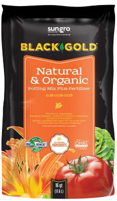 Black Gold 16 qt. Natural & Organic Potting Mix