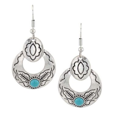 Montana Silversmiths Subtle Southwest Attitude Earrings, AER5921