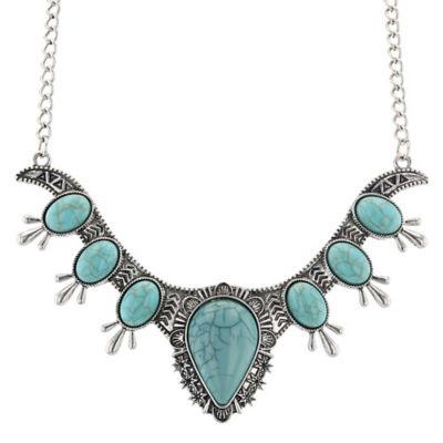 Montana Silversmiths Turquoise Majesty Attitude Collar Necklace, ANC5927