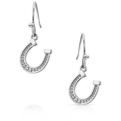 Montana Silversmiths Dainty Horseshoe Earrings, ER5941