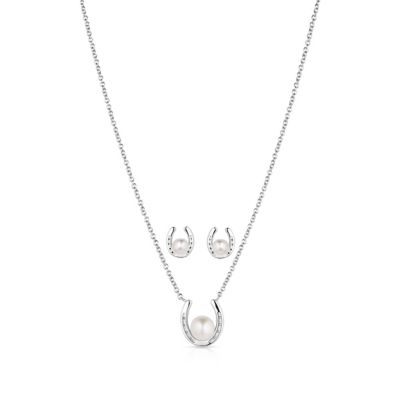 Montana Silversmiths Delicate Embrace Pearl Jewelry Set