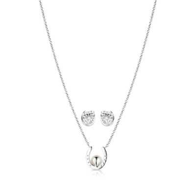 Image showing  Delicate Embrace Pearl Jewelry Set