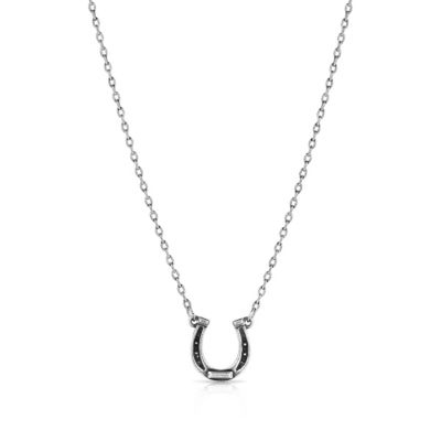 Montana Silversmiths Horseshoe Pendant Necklace, NC5860