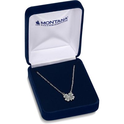 Image showing  Sparkling 4-H Clover Necklace, NC5882