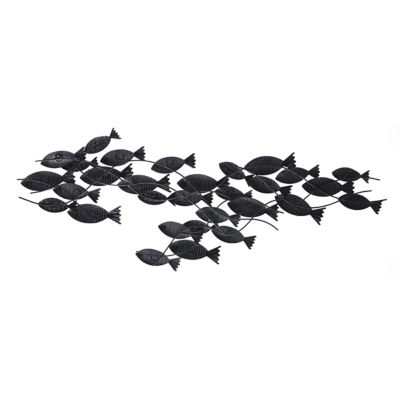 Image showing  School of Fish Metal Wall Decor