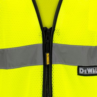 DEWALT Economy Mesh Vest Hi-Vis Green
