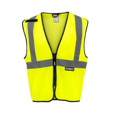 Image showing 2 th DEWALT Economy Mesh Vest Hi-Vis Green