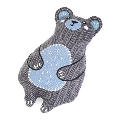 Image showing  ecoZippy Cotton Cuddler Bear Dog Toy