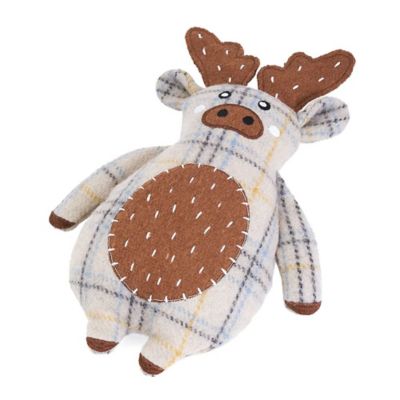 Image showing  ecoZippy Cotton Cuddler Moose Dog Toy
