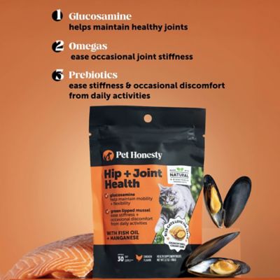 Image showing  Hip and Joint Cat Chews, 3.7 oz.