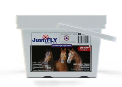 JustiFLY Equine 8-8-8 Bucket, 10 lb.