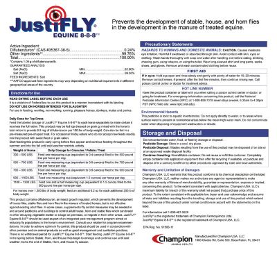 Image showing  Equine 8-8-8 Larvicide Bucket, 10 lb.
