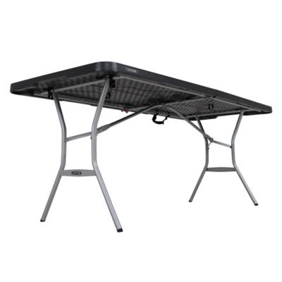 Image showing 8 th Lifetime 6 ft. Fold-In-Half Table (Light Commercial), 80788