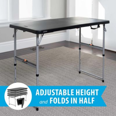 Image showing  4 ft. Fold-In-Half Adjustable Table (Light Commercial)