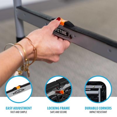 Image showing  4 ft. Fold-In-Half Adjustable Table (Light Commercial)