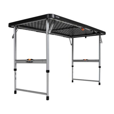 Image showing 8 th Lifetime 4 ft. Fold-In-Half Adjustable Table (Light Commercial)