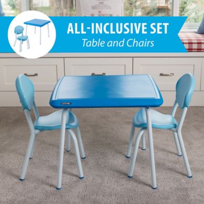 Image showing  3 pc. Kids' Table and Chairs Set