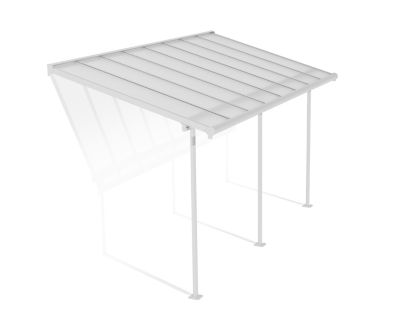 Canopia by Palram Sierra 7.5 ft. x 15 ft. Patio Cover, White