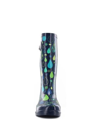 Image showing  Women's Pouring Paisley Rain Boot