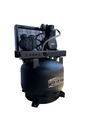 Image showing  3.5hp, 1 phase, 208-230V, 30 Gallon Air Compressor, 12CFM@125PSI