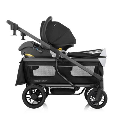 Image showing  Shyft Rideshare All-Terrain Performance Stroller Wagon (Sterling Black)