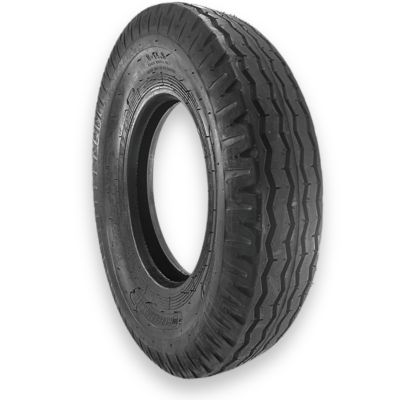 Image showing  8-14.5 14-Ply Highway Rib Tubeless Low Platform Trailer Tire