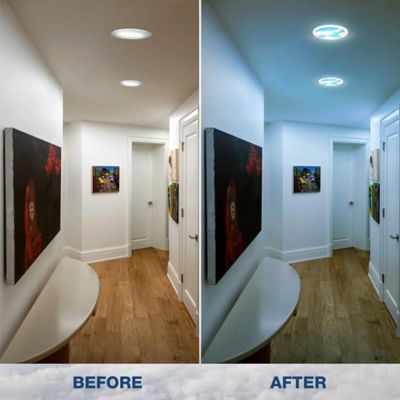 Image showing  The Sky Downlight 24 Watt 1200 Lumens Daylight White 120Vac 12 in. Round IP20, Pack of 4