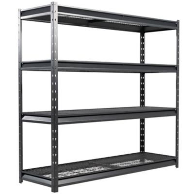 Shuntong The Atlas 4-Tier Industrial Strength Steel Shelving Unit Load 10,000 lbs.