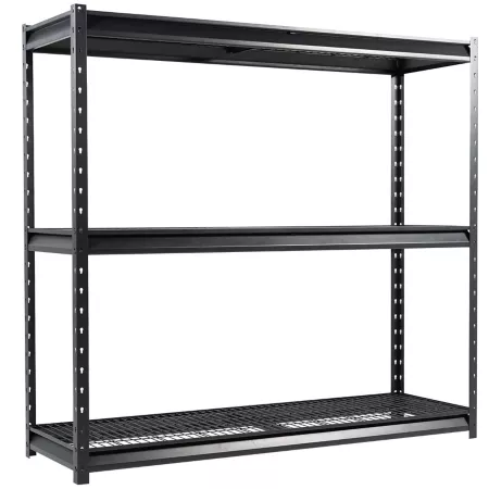 Shuntong Atlas 3 Tier Industrial Strength Steel Shelf Loads 7 500 lbs. Freestanding Shelving Units