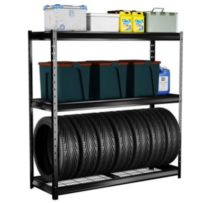 Image showing 7 th Shuntong The Atlas 3-Tier Industrial Strength Steel Shelving Unit Load 7,500 lbs.