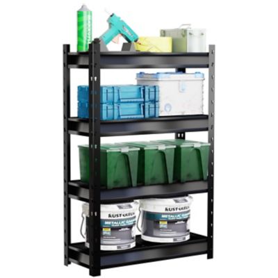 Image showing 7 th Shuntong The Atlas 36 in. 4-Tier Garage Shelving Heavy Duty Loads 6,000 lbs.