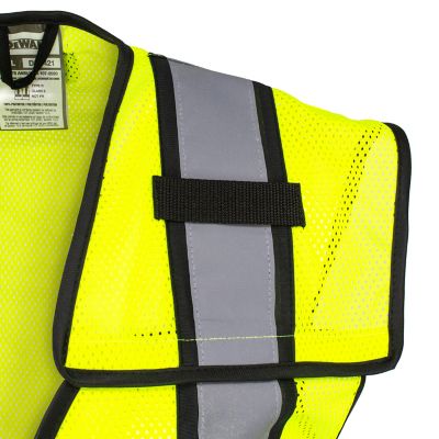 Image showing 6 th DEWALT Breakaway Vest HV Green
