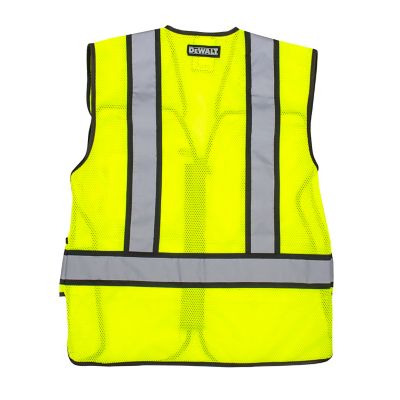 Image showing 5 th DEWALT Breakaway Vest HV Green