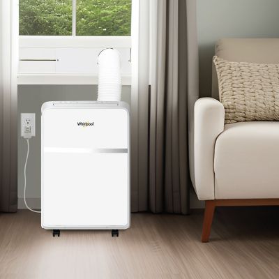 Image showing 9 th Whirlpool 10,000 BTU ASHRAE/6,500 BTU DOE Portable Air Conditioner