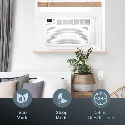 Image showing  18,000 BTU 230V Window-Mounted Air Conditioner with Remote Control