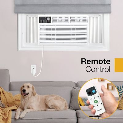 Image showing  115V Window-Mounted Air Conditioner with Remote Control, 450 sq. ft., 10,000 BTU