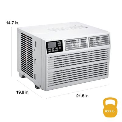 Image showing 6 th Whirlpool 115V Window-Mounted Air Conditioner with Remote Control, 450 sq. ft., 10,000 BTU