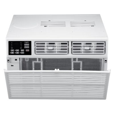 Image showing 7 th Whirlpool 115V Window-Mounted Air Conditioner with Remote Control, 450 sq. ft., 10,000 BTU