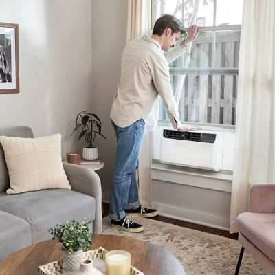 Image showing 9 th LG 115V Dual Inverter Smart Window Air Conditioner, 450 sq. ft., 10,000 BTU
