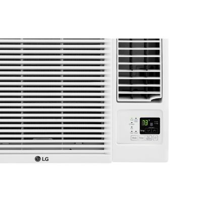 Image showing 6 th LG 7,600 BTU 115V Window-Mounted Air Conditioner with 3,850 BTU Supplemental Heat Function